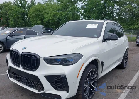2022 BMW X5 M из США, поврежденный, VIN 5YMJU0C01N9N02563